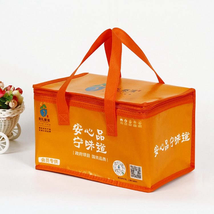 Custom Logo Promotional Reusable Thermal Insulation Bag