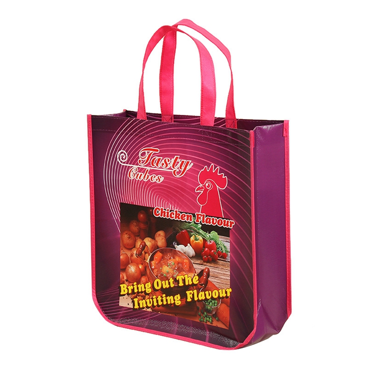 Custom Eco-Friendly Reusable PP Nonwoven Bags Laminated Shopping Bag